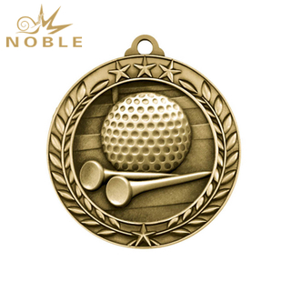 Custom Metal Golf Medal