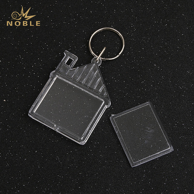 Custom House Plastic Acrylic Keychain
