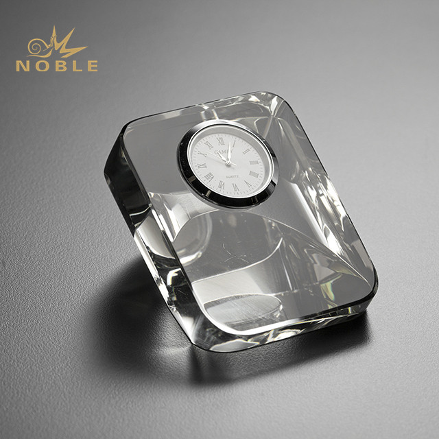 83---NB-RWN081 Optical Crystal Wedge Clock 90x70