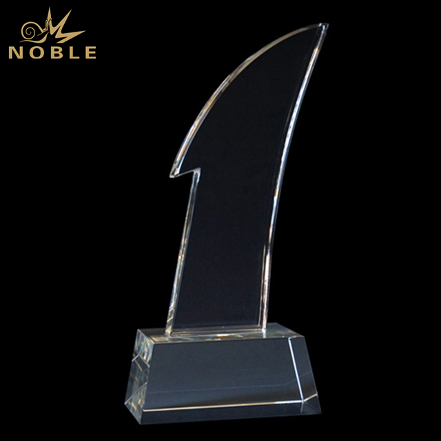 Custom Shape Crystal Award