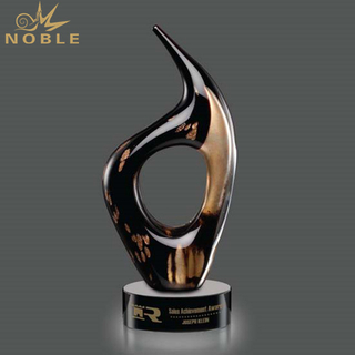 2018 Unique Hand Blown Glass Trophy 