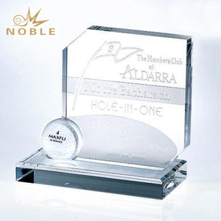 Custom Crystal Corporate Trophy