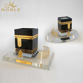 Building Model Crystal Islamic Gifts Crystal Kaaba