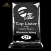 Custom Engraved Crystal Shield Award