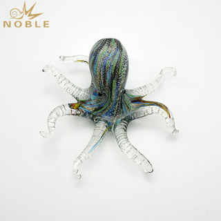 Cute Octopus Art Glass Animal As Souvenir Gifts