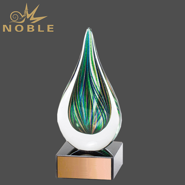 Forest Twist Art Glass Award