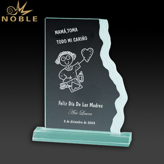 Custom Green Color Acrylic Plaque Trophy