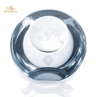 Wholeslae Engraved Crystal Globe Ball