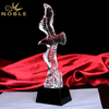 Crystal Eagle Trophy With Black Base
