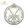 Metal Silver Hockey Medal