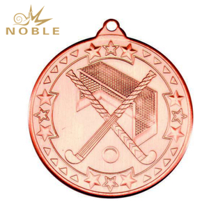 New Design Metal Bronze Hockey Medal
