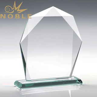 Jade Glass Diamond trophy 