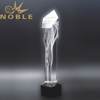 Crystal 3d Laser Engraving Trophy