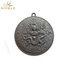 Dragon Design Silver Metal Medal