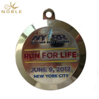 Die Cast Zinc Alloy Running Medal