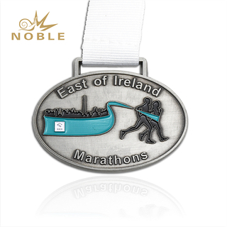 Antique Silver Sports Medal