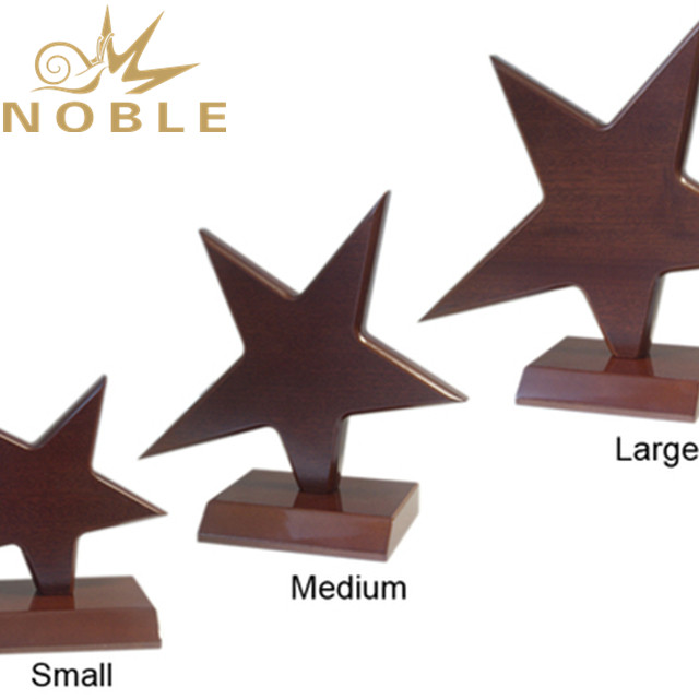 NB-CST318 wooden Rising Star Award