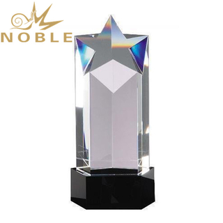 Noble Best Selling High Quality Crystal Star Trophy