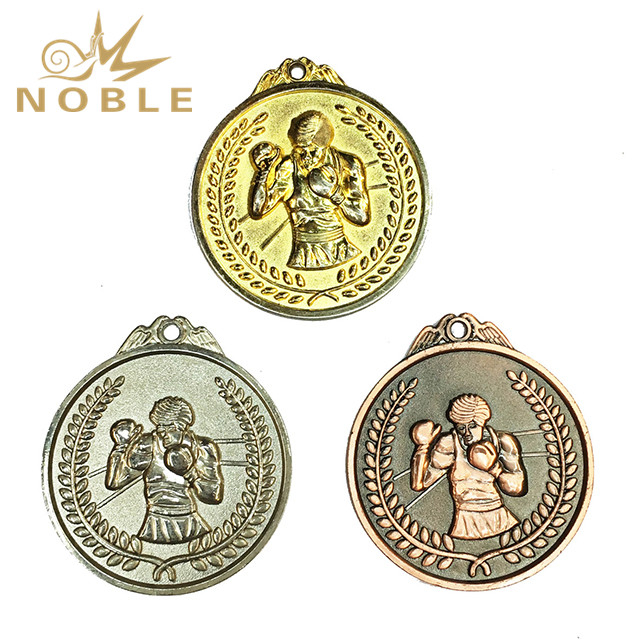 2019 Metal Gold Sports Boxing Medal