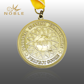 Customized Gold Sports Blank Metal Medal