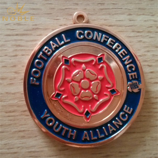 Custom Bronze Metal Football Medal