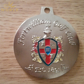 Custom Golf Club Gold Metal Medal