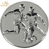 Silver Metal Soccer Sports Medal