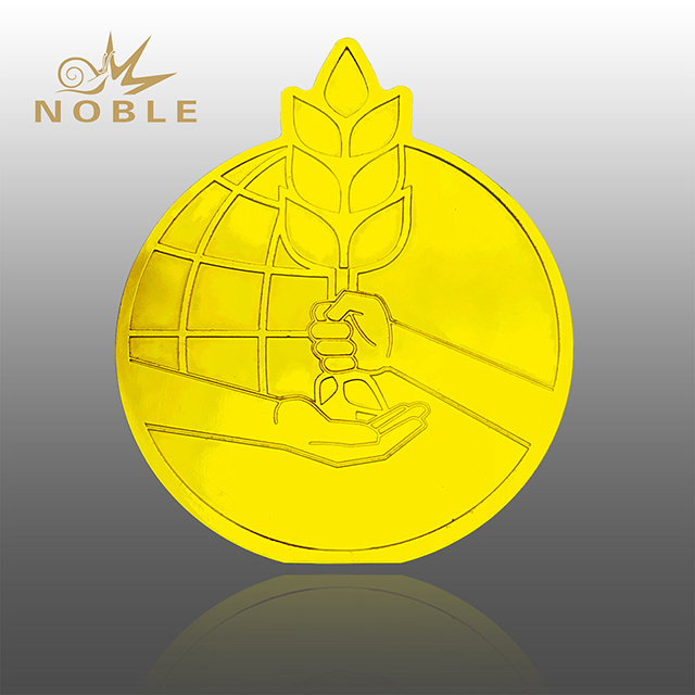 Custom Logo Gold Metal Medal