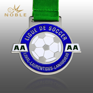 Soccer Metal Medal