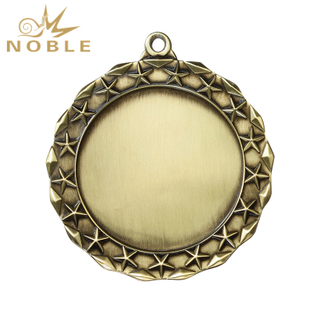 Gold Blank Medal Gold