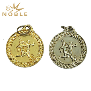 2019 Metal Gold Silver Sports Football Medal