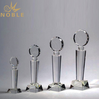 Noble Crystal Pillar Award in Stock
