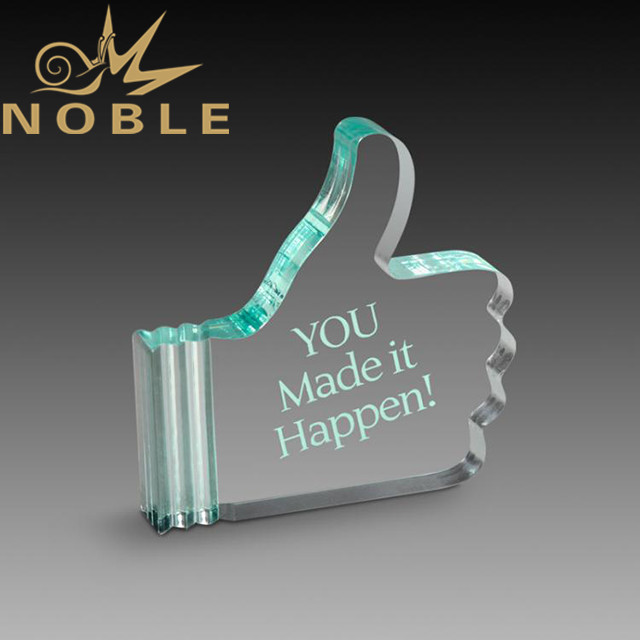 103---NB-AWA154 Thumbs Up Paperweights 4”_副本