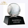 2019 New Sports Crystal Baseball Trophy