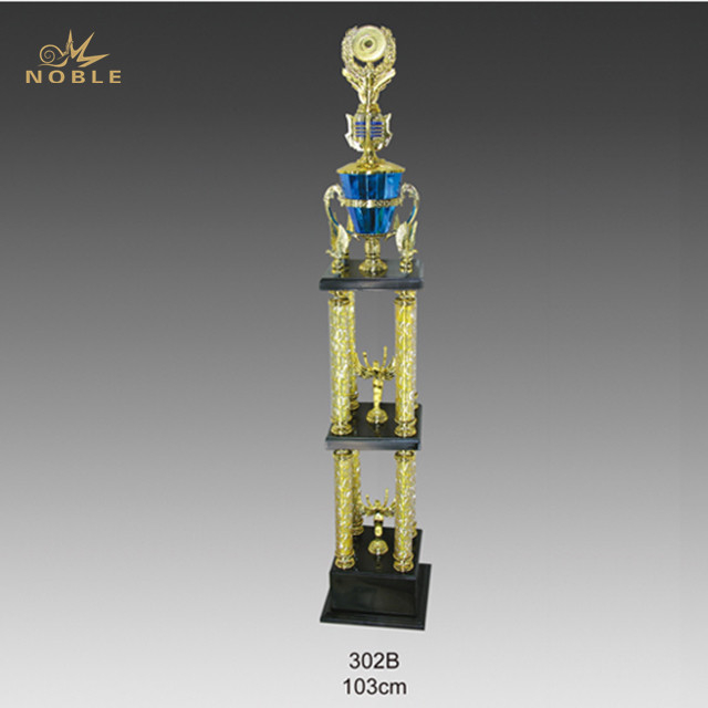 Gold Large Queen Metal Sports Cup 