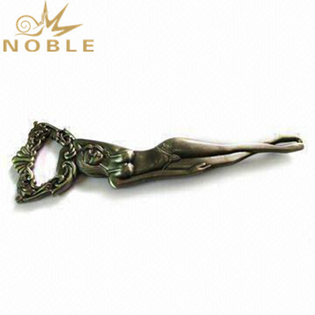 Woman Figurine Metal Bottle Opener