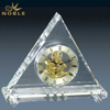 Triangle Blank Custom Crystal Clock Award