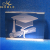 2D Laser Graduation Year Crystal Paperweight