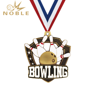 Custom Bowling Medal