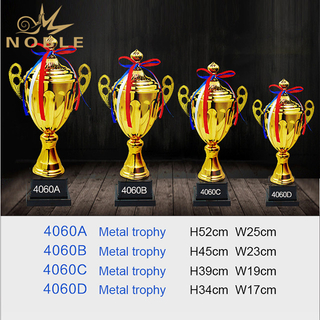 New Custom Metal Trophy with Black Base
