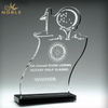 Custom Crystal Golf Trophy