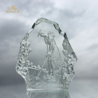 Winner of Woman Figurine Crystal Iceberg 