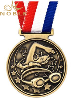 Custom Metal Swimming Medal