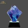 Cobalt Bloom Art Glass Award