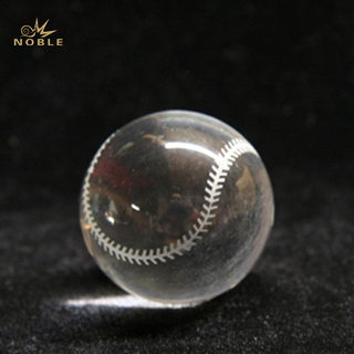 Custom Baseball Ball Crystal Award