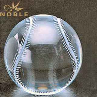 Clear Sports Crystal Baseball As Souvenir Gifts