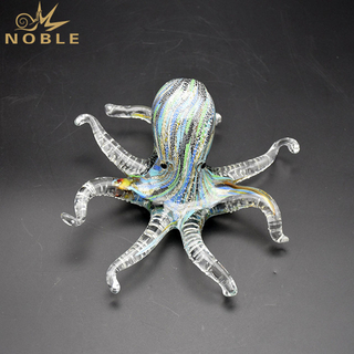 Hand Blown Octopus Art Glass Animal As Souvenir Gifts