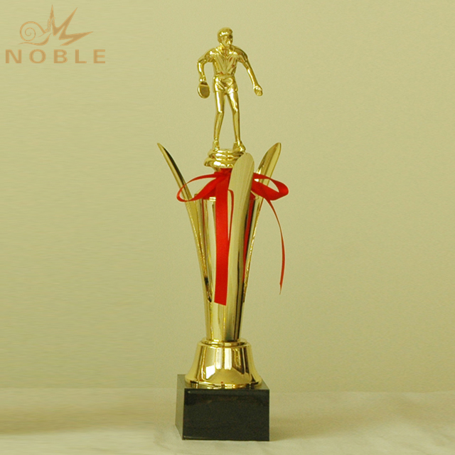 Unique Design Tennis Metal Trophy Cup
