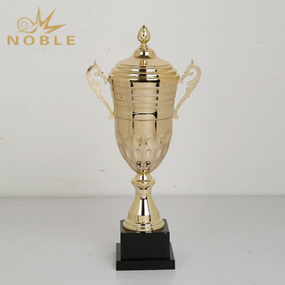 New Design Metal Trophy Cup with Black Base