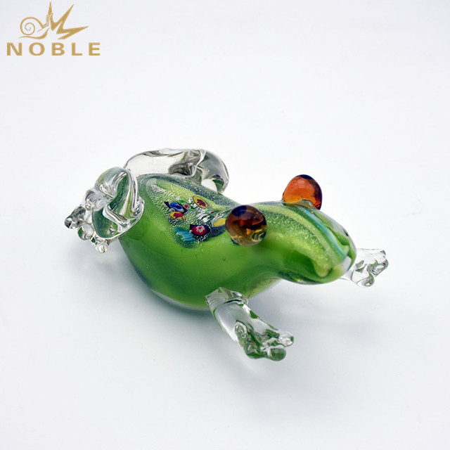 Animal Hand Blown Glass Frog As Birthday Gifts
